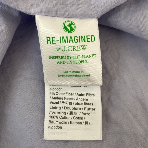 J. Crew Eyelet Midi Dress Cotton 16T - Picture 10 of 12